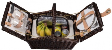 Logotrade corporate gift image of: Picnic basket for 2, cutlery included