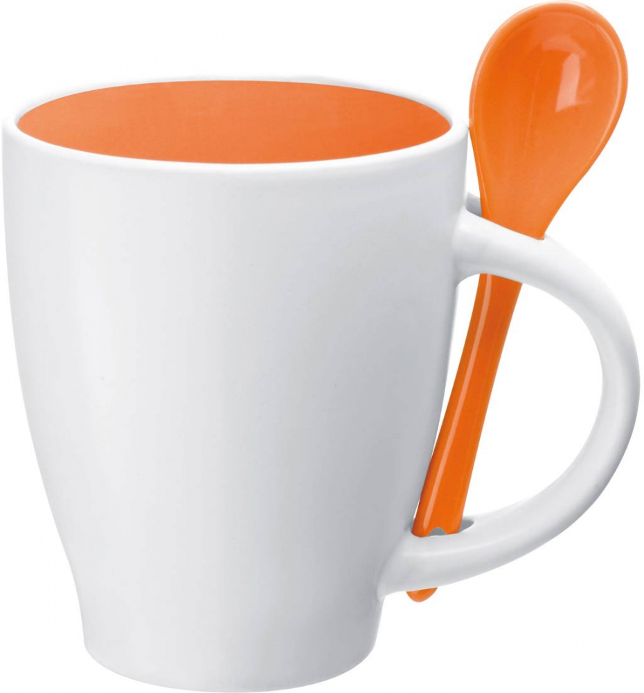 Logotrade promotional gift picture of: Ceramic mug, orange