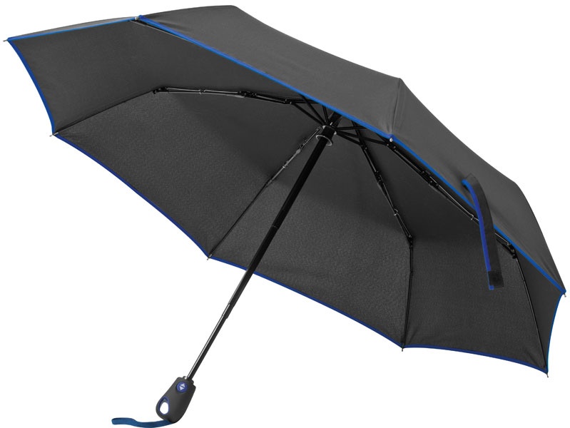 Logotrade promotional products photo of: Automatic umbrella, black/blue