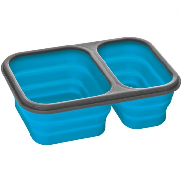 Logo trade advertising products image of: Lunch box, light blue