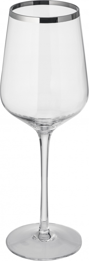 Logo trade corporate gifts image of: Set of 6 white wine glasses