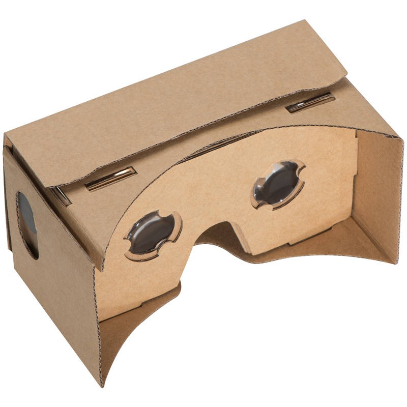 Logo trade promotional item photo of: VR glasses, Brown