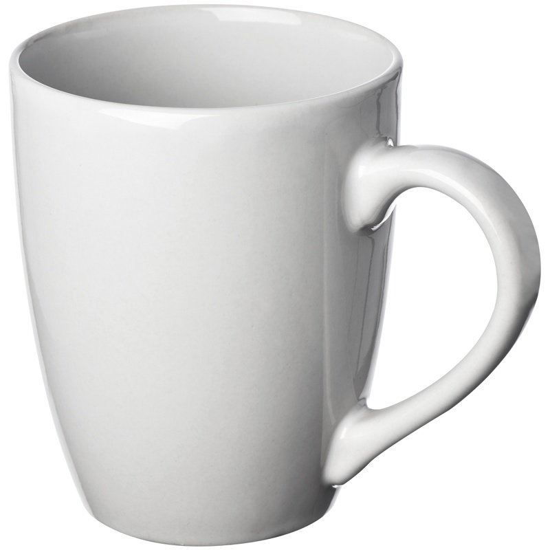 Logotrade corporate gift image of: Elegant ceramic mug, white