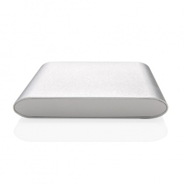 Logo trade promotional gifts image of: 4.000 mAh type C powerbank, silver