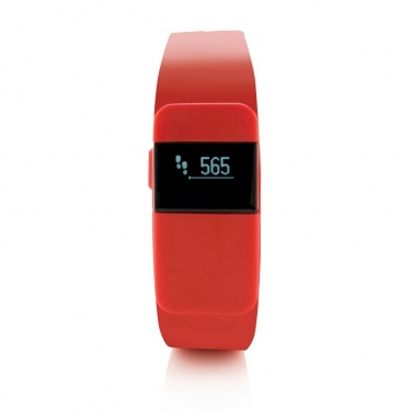 Logotrade advertising products photo of: Activity tracker Keep fit, red