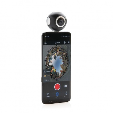 Logotrade business gift image of: Dual lens 360° photo and video camera