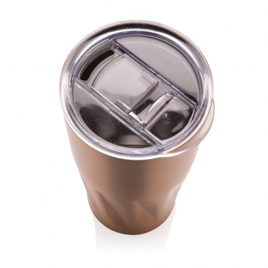 Logo trade promotional products image of: Copper vacuum insulated tumbler, gold