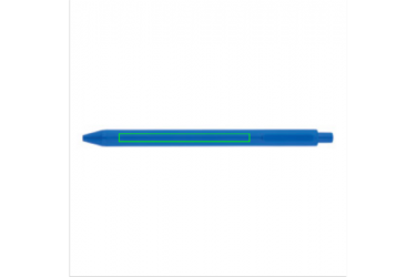 Logo trade promotional giveaway photo of: X1 pen, blue