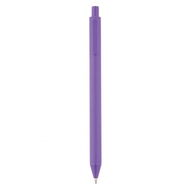 Logo trade corporate gifts picture of: X1 pen, purple