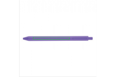 Logo trade promotional products image of: X1 pen, purple