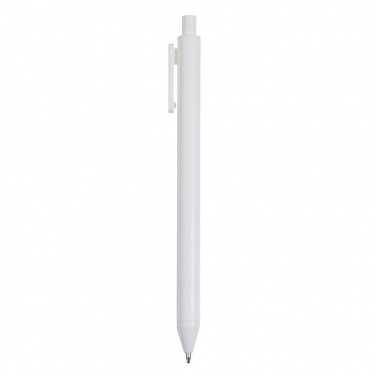 Logo trade corporate gifts image of: X1 pen, white