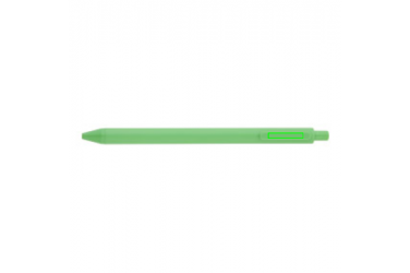 Logo trade promotional merchandise image of: X1 pen, green