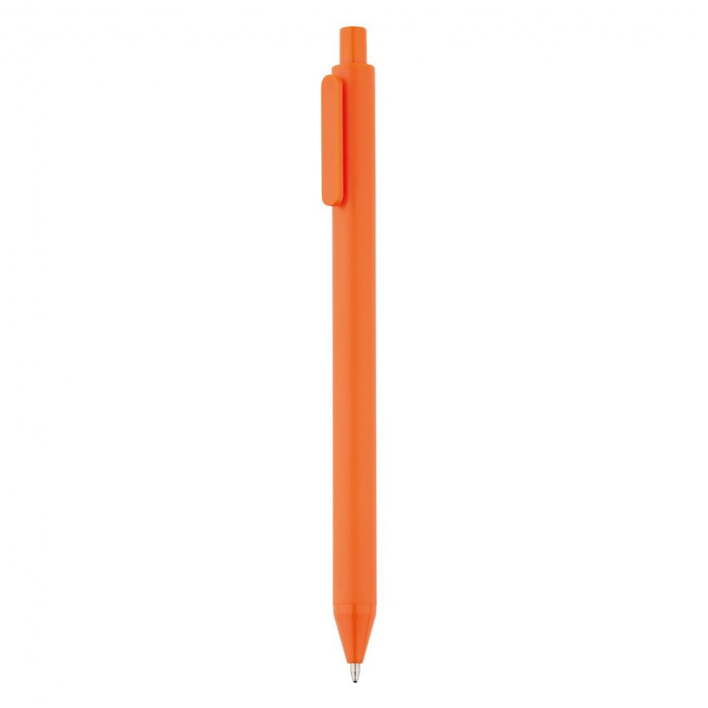 Logo trade promotional merchandise photo of: X1 pen, orange