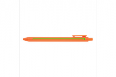 Logo trade promotional gifts image of: X1 pen, orange