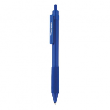 Logo trade promotional gift photo of: X2 pen, blue