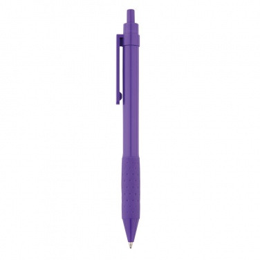 Logo trade promotional products image of: X2 pen, purple