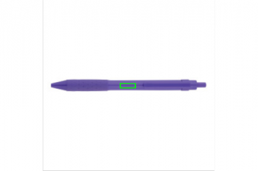 Logo trade business gifts image of: X2 pen, purple