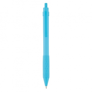 Logo trade promotional merchandise picture of: X2 pen, blue