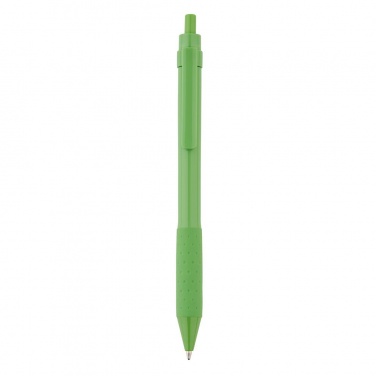 Logo trade promotional merchandise image of: X2 pen, green