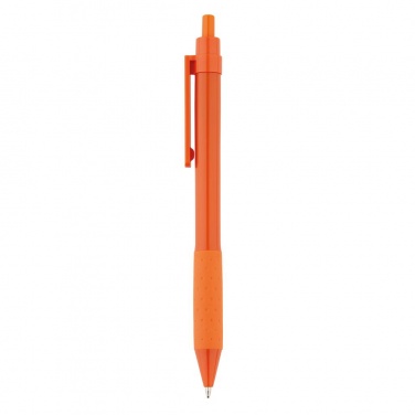 Logo trade business gifts image of: X2 pen, orange