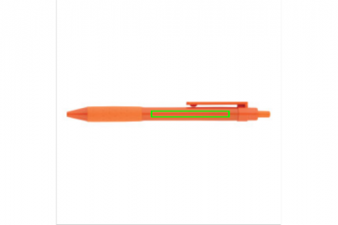 Logo trade promotional items image of: X2 pen, orange