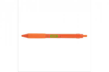 Logo trade promotional merchandise image of: X2 pen, orange