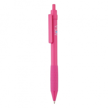 Logo trade promotional product photo of: X2 pen, pink