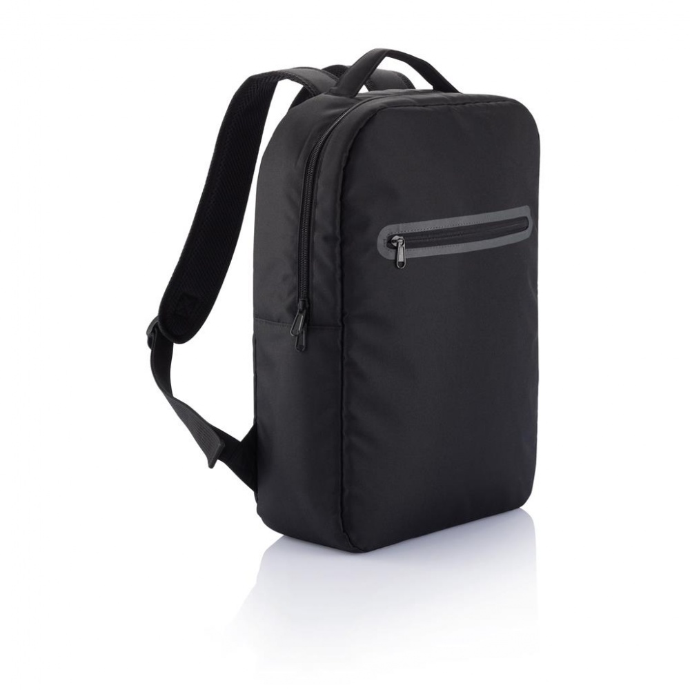 Logotrade corporate gift picture of: London laptop backpack PVC free, black