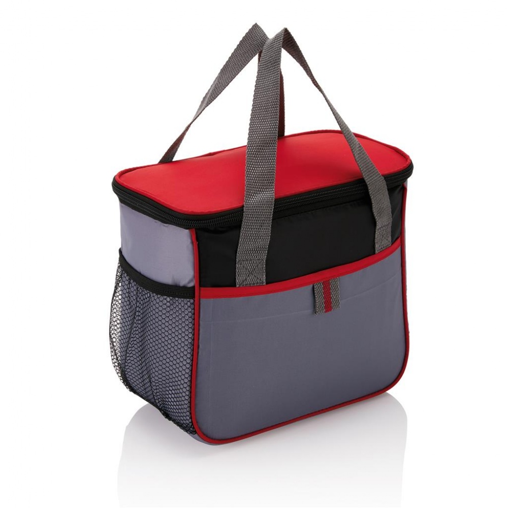 Logo trade corporate gifts picture of: Cooler bag, red