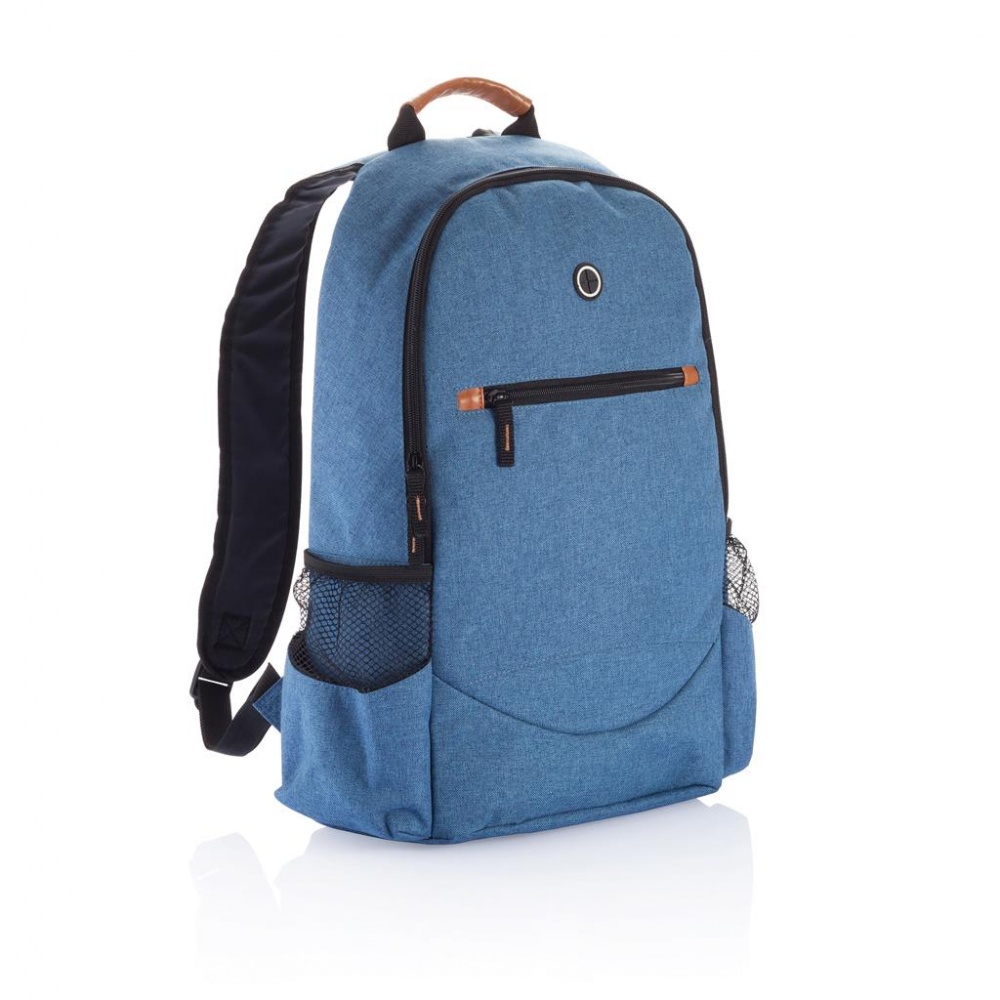 Logotrade corporate gift picture of: Fashion duo tone backpack, blue