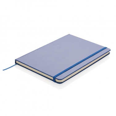 Logotrade promotional merchandise picture of: A5 Notebook & LED bookmark, blue