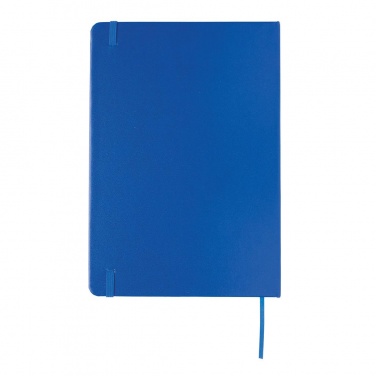 Logo trade promotional gifts image of: A5 Notebook & LED bookmark, blue