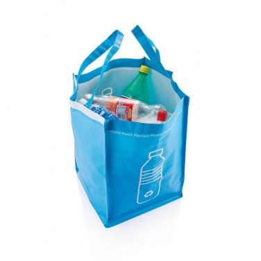 Logo trade advertising product photo of: 3pcs recycle waste bags, green