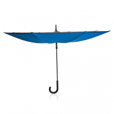 Logo trade promotional items image of: 23" Xindao  manual reversible umbrella, black-blue