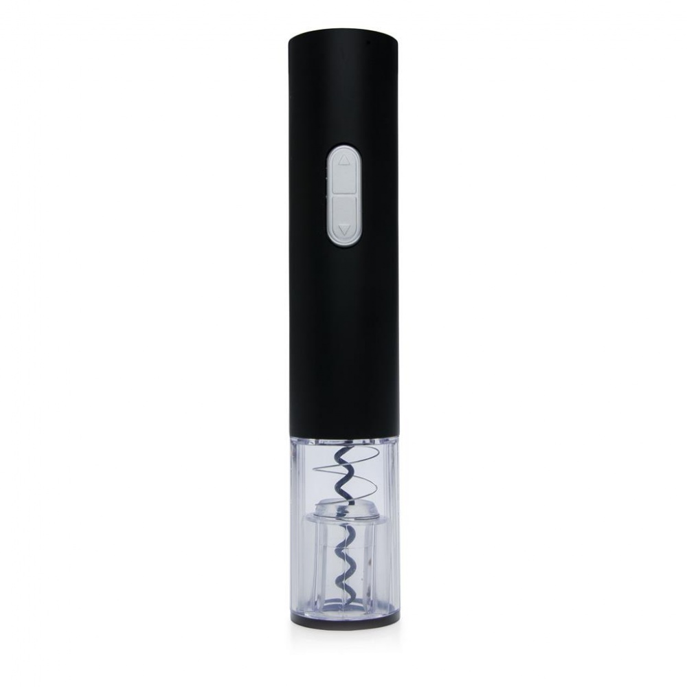 Logo trade promotional item photo of: Electric wine opener - battery operated, black