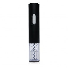 Electric wine opener - battery operated, black