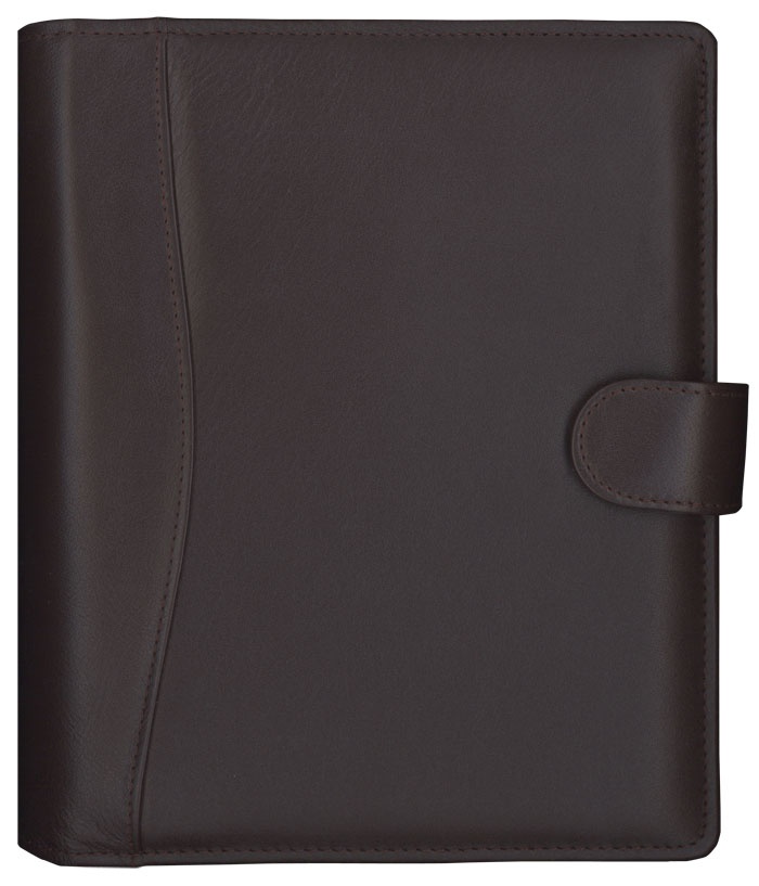 Logo trade corporate gifts picture of: Calendar Time-Master Maxi leather brown