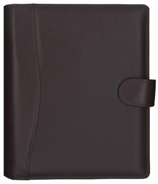 Logotrade business gift image of: Calendar Time-Master Maxi leather brown