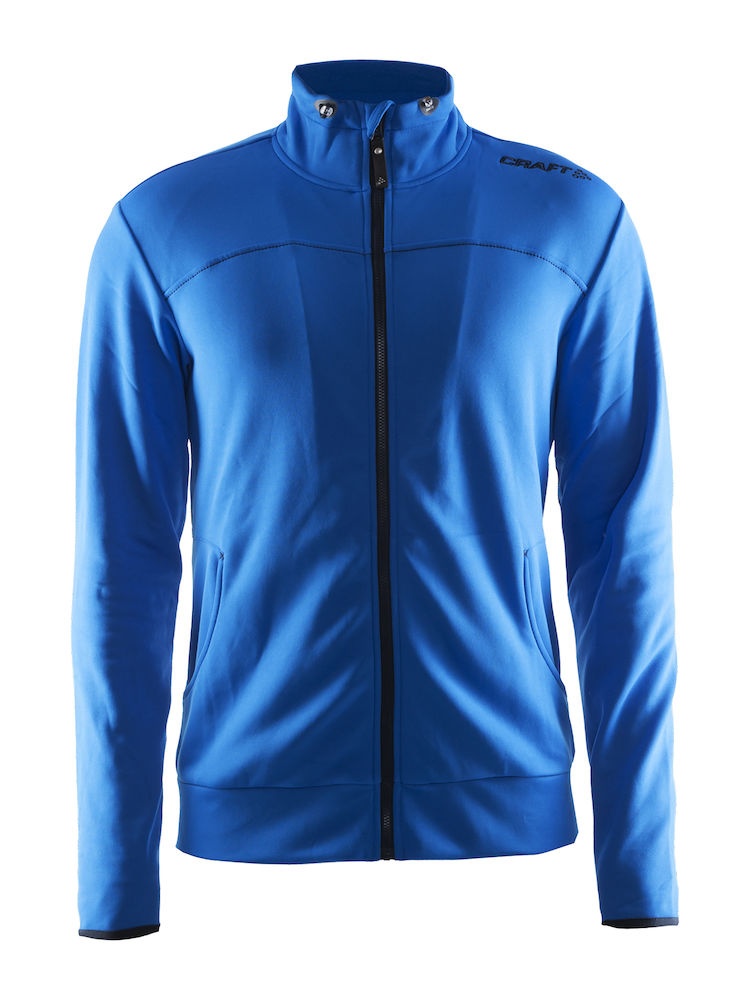 Logo trade promotional giveaway photo of: Leisure jacket M, blue