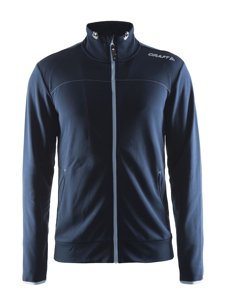 Logo trade promotional gifts image of: Leisure jacket M, navy