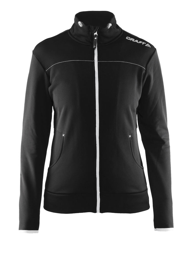 Logotrade promotional product picture of: Leisure Jacket W, black