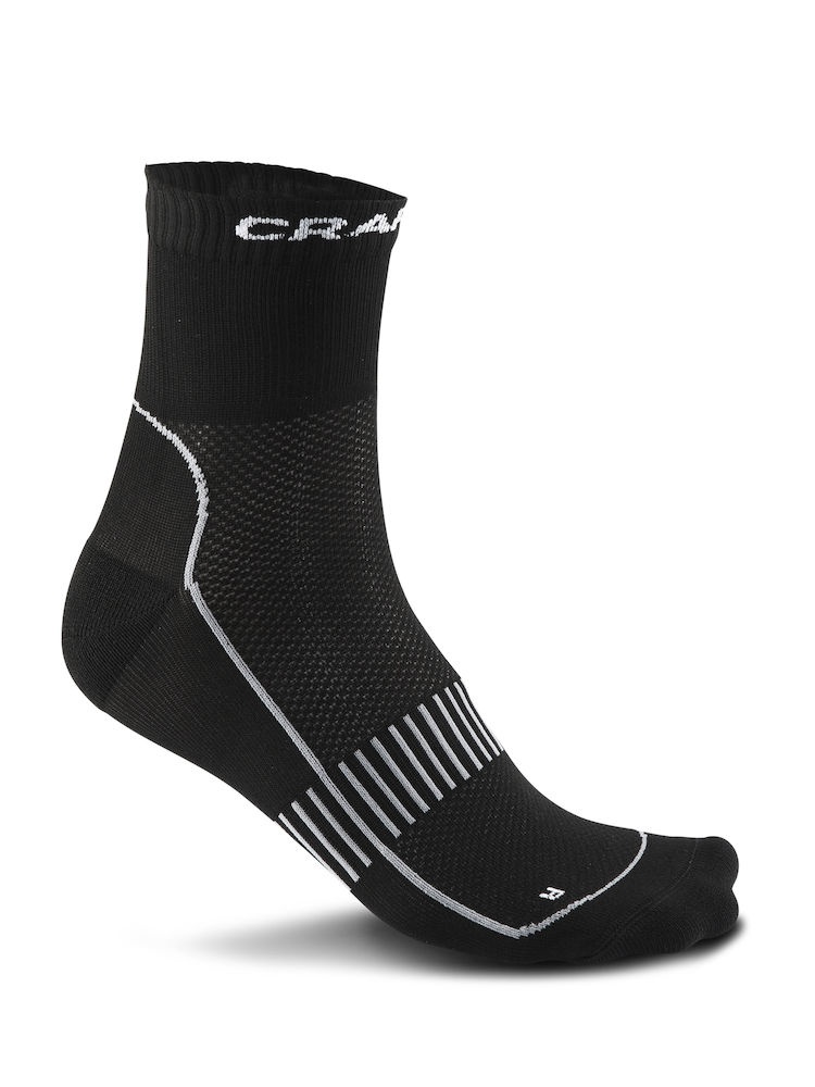 Logo trade promotional item photo of: Cool Training 2-Pack Sock, black