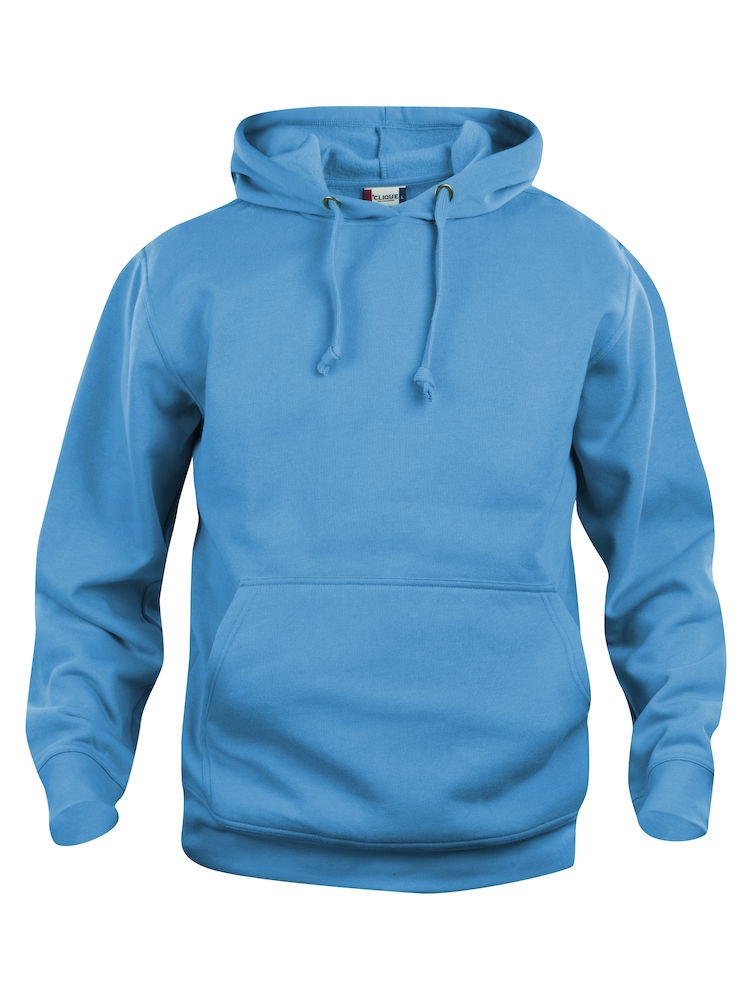 Logo trade promotional giveaway photo of: Trendy Basic hoody, turquoise