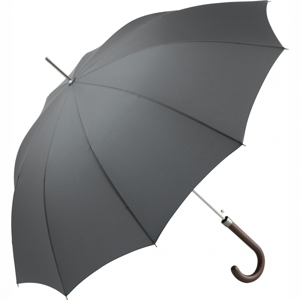 Logo trade promotional gifts picture of: High quality AC umbrella FARE®-Classic 1130, grey