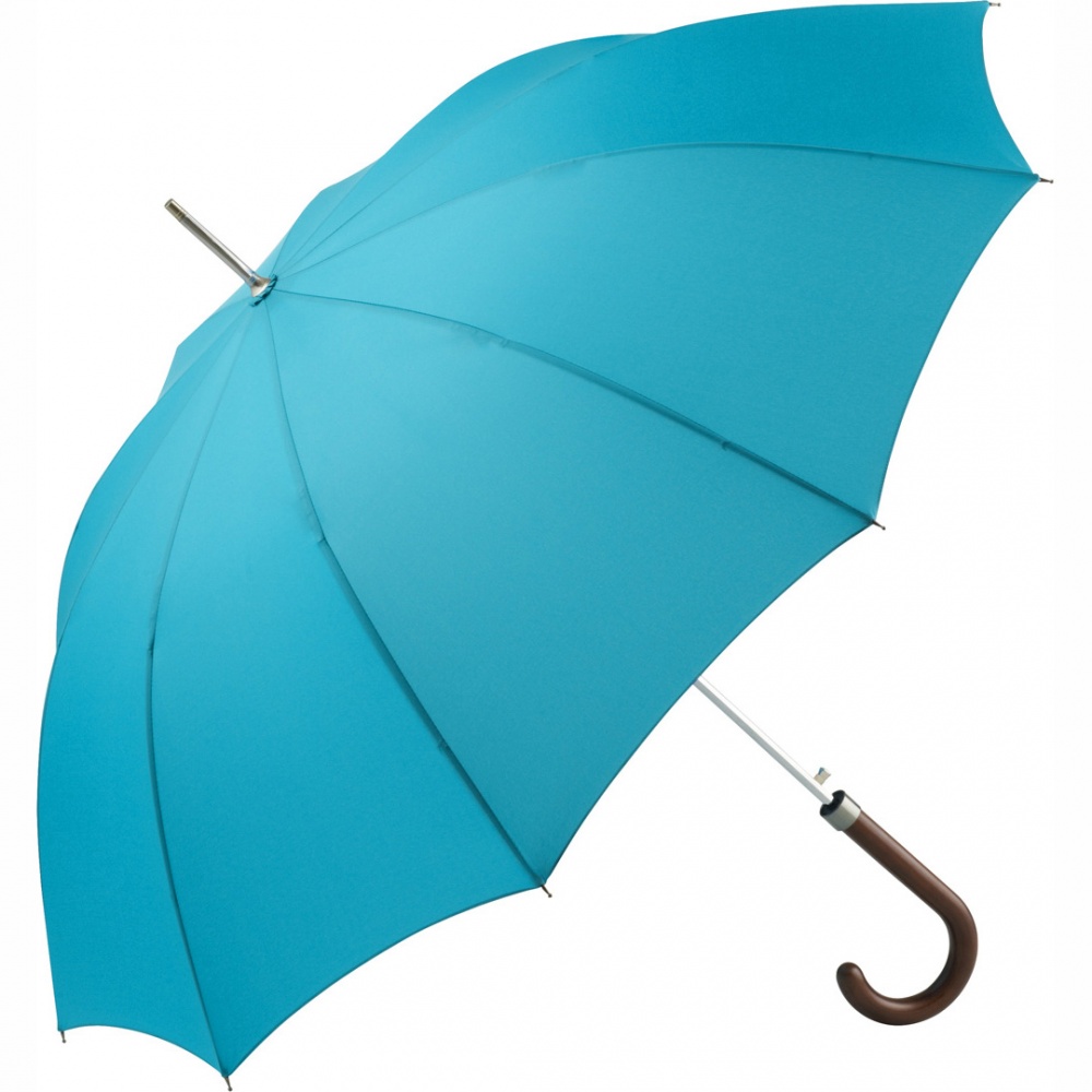 Logo trade promotional items picture of: High quality AC FARE®-Classic 1130 umbrella, light blue