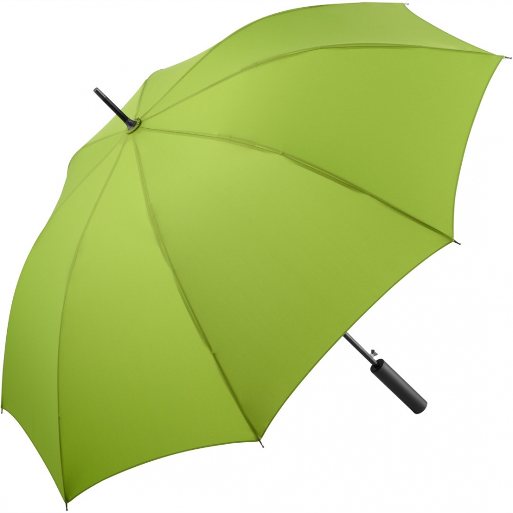 Logo trade promotional giveaway photo of: AC regular umbrella, light green