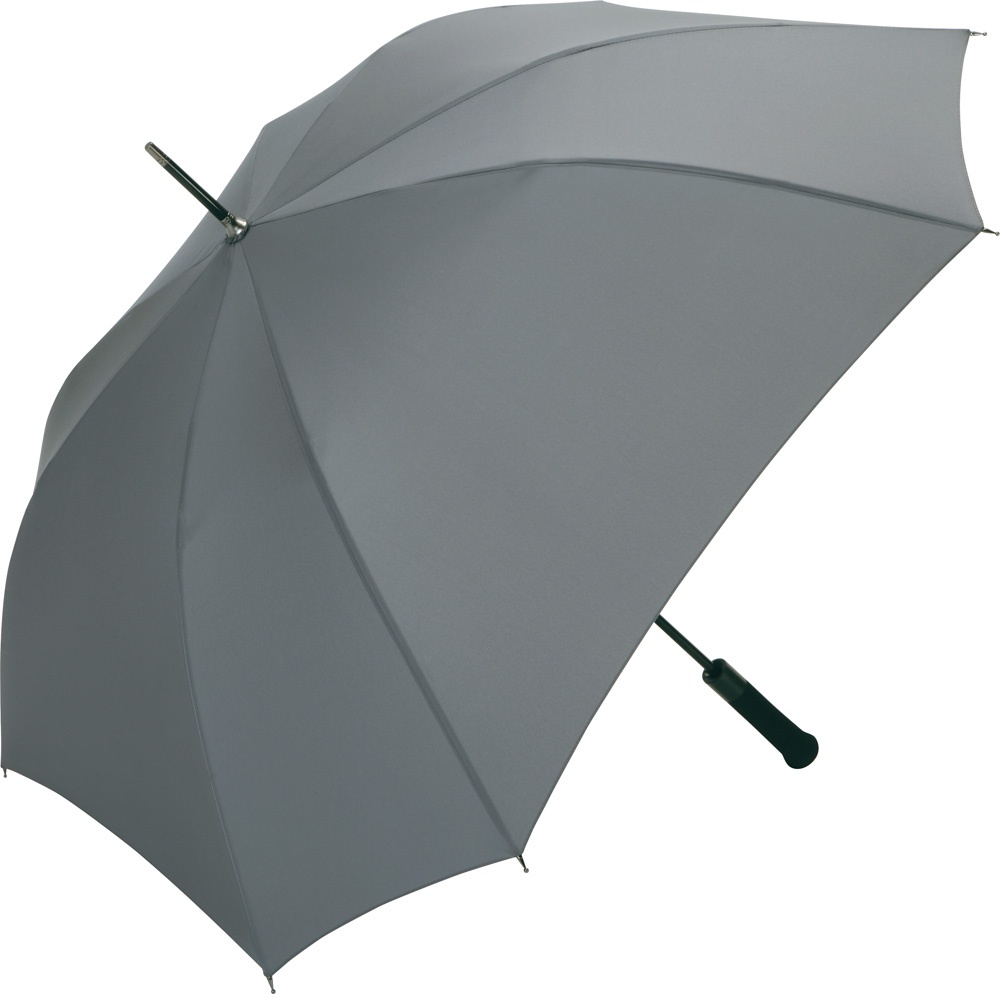 Logo trade promotional products image of: AC regular umbrella FARE®-Collection Square, grey