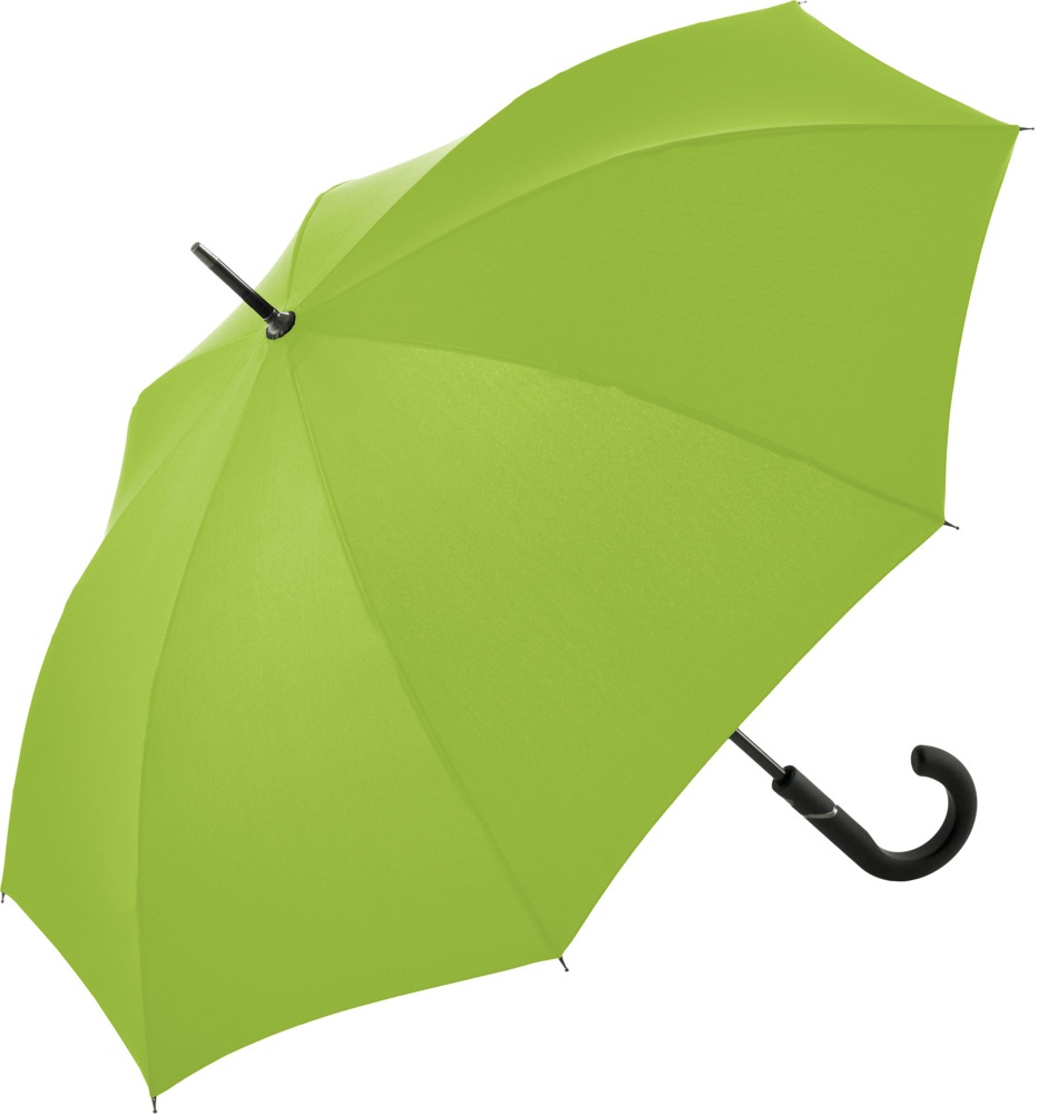 Logotrade promotional gift picture of: Regular umbrella 1755 FARE® Fibertec AC,  lime green