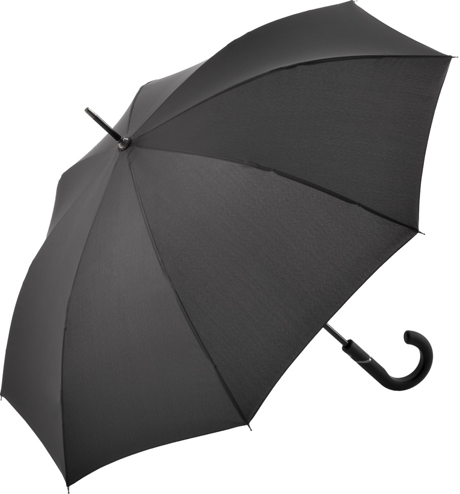 Logo trade promotional items image of: Regular umbrella FARE® Fibertec AC, black