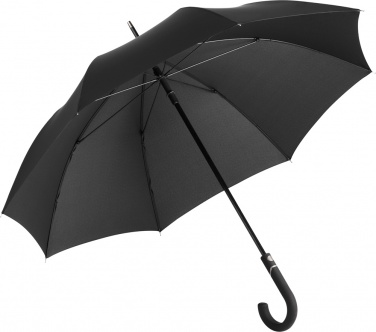 Logotrade business gift image of: Regular umbrella FARE® Fibertec AC, black